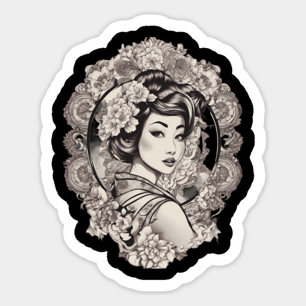 Allure and Charm of Asian Goddess Magnet by animegirlnft