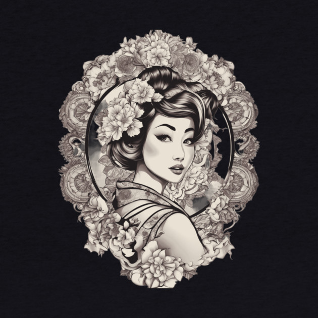 Allure and Charm of Asian Goddess by animegirlnft