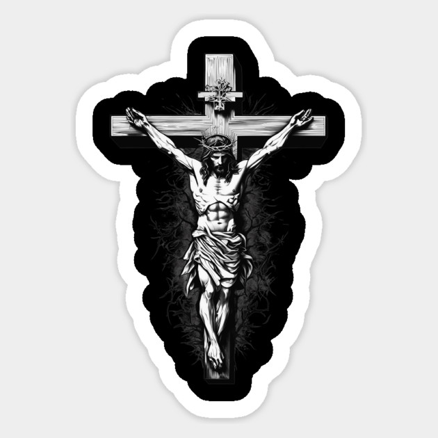 Jesus Christ the Saviour Sticker by animegirlnft