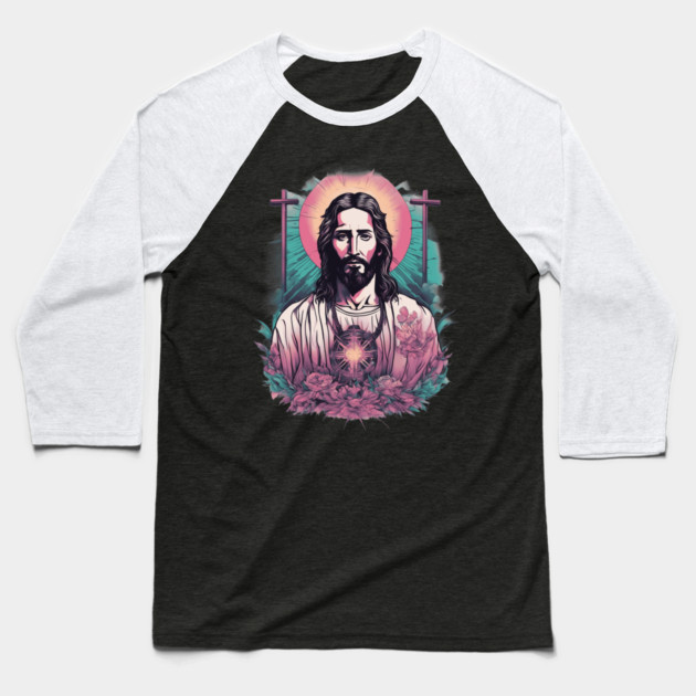 Jesus Christ the Only Begotten Son of God Baseball T-Shirt by animegirlnft