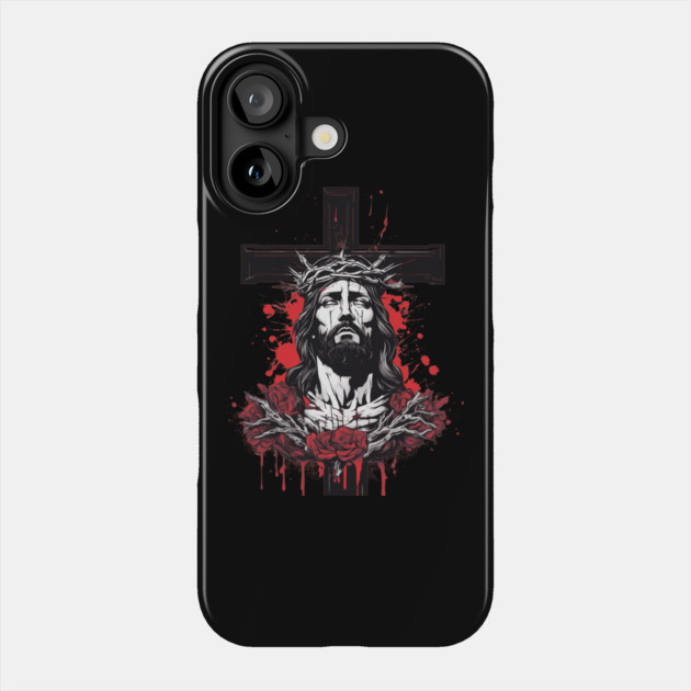 Jesus Christ the Lamb of God Phone Case by animegirlnft