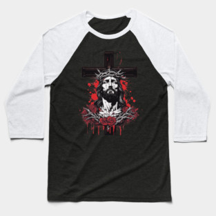 Jesus Christ the Lamb of God Baseball T-Shirt