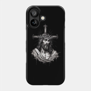 Jesus Christ Love Your Neighbour as Yourself Phone Case