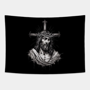 Jesus Christ Love Your Neighbour as Yourself Tapestry