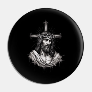 Jesus Christ Love Your Neighbour as Yourself Pin