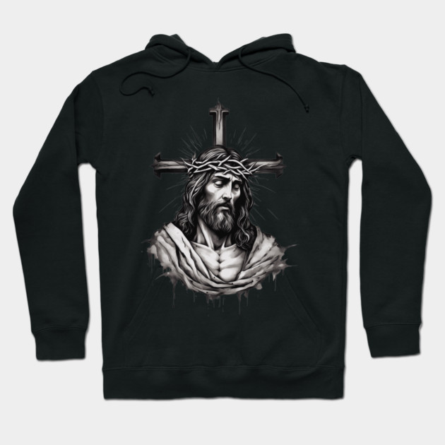 Jesus Christ Love Your Neighbour as Yourself Hoodie by animegirlnft