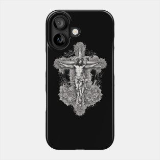 Jesus Christ Believe in Christ and God’s love Phone Case