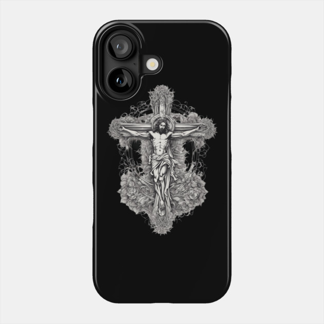 Jesus Christ Believe in Christ and God’s love Phone Case by animegirlnft