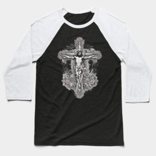 Jesus Christ Believe in Christ and God’s love Baseball T-Shirt