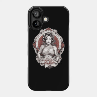 Asian Queen Grace and Sophistication Phone Case
