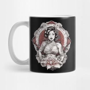 Asian Queen Grace and Sophistication Mug