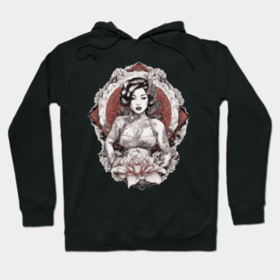Asian Queen Grace and Sophistication Hoodie