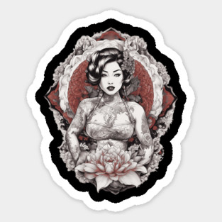 Asian Queen Grace and Sophistication Magnet