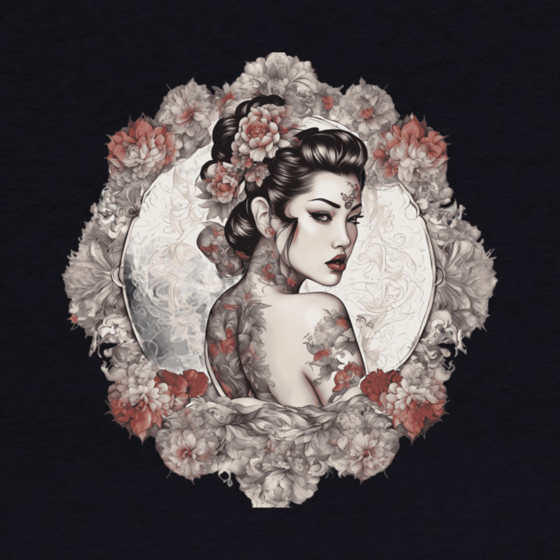 Exotic Elegance Asian Beauty by animegirlnft