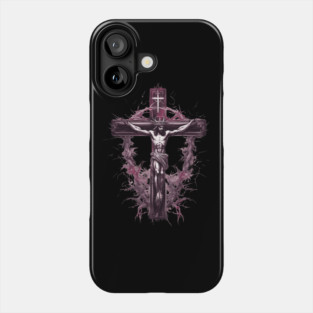 Jesus Christ Love the Lord your God with all your heart Phone Case