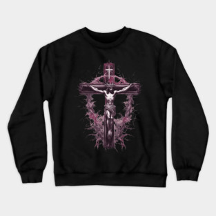 Jesus Christ Love the Lord your God with all your heart Crewneck Sweatshirt
