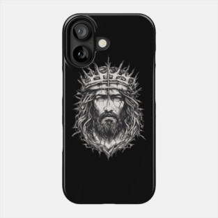 Jesus Christ the King of Kings Phone Case