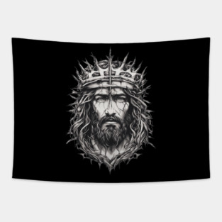 Jesus Christ the King of Kings Tapestry