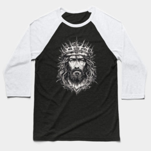 Jesus Christ the King of Kings Baseball T-Shirt