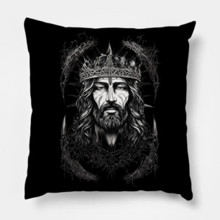 Jesus Christ the Good Shepherd Pillow