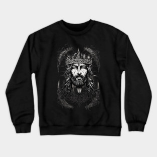 Jesus Christ the Good Shepherd Crewneck Sweatshirt