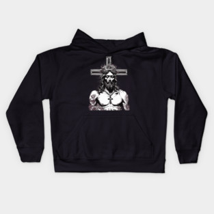 Jesus Christ the Forgiver Kids Hoodie