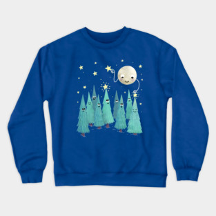Twinkle, Twinkle, Classic Christmas Star Crewneck Sweatshirt