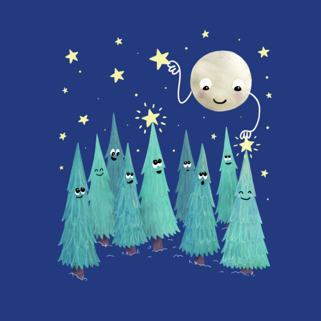 Twinkle, Twinkle, Classic Christmas Star by littleclyde