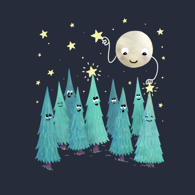 Twinkle, Twinkle, Classic Christmas Star by littleclyde