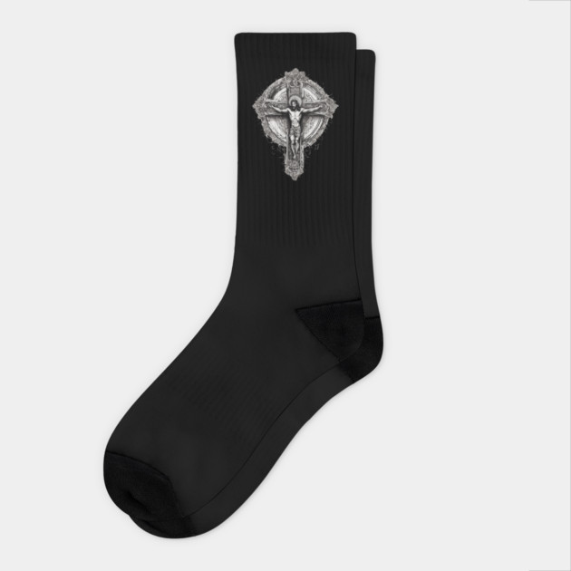 Jesus Christ the Messiah Socks by animegirlnft
