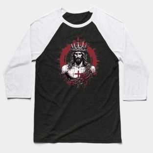 Jesus Christ the Way the Truth and the Life Baseball T-Shirt