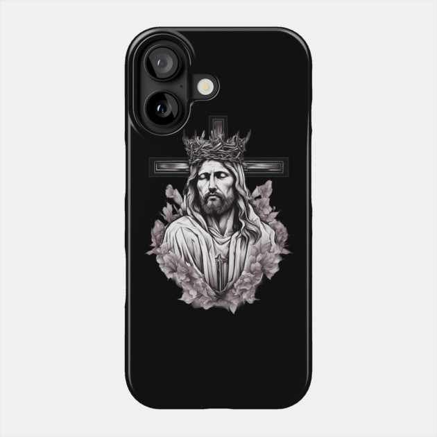 Jesus Christ the Saviour Phone Case by animegirlnft