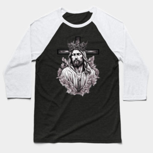 Jesus Christ the Saviour Baseball T-Shirt