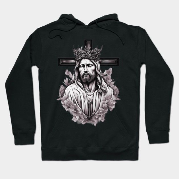 Jesus Christ the Saviour Hoodie by animegirlnft