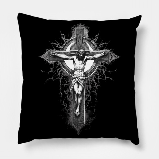Jesus Christ the Mercy of God Pillow by animegirlnft