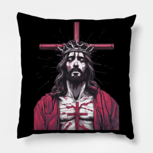 Jesus Christ the Ruler of God's Creation Pillow