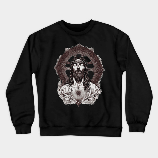 Jesus Christ the Prophet Crewneck Sweatshirt by animegirlnft