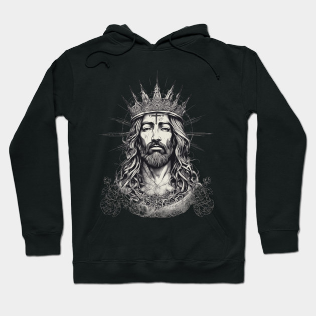 Jesus Christ the Holy and True Hoodie by animegirlnft