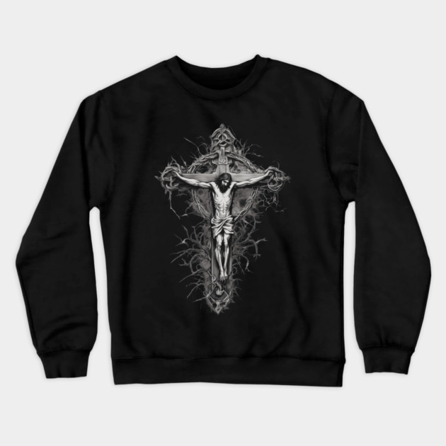 Jesus Christ the Wisdom of God Crewneck Sweatshirt by animegirlnft