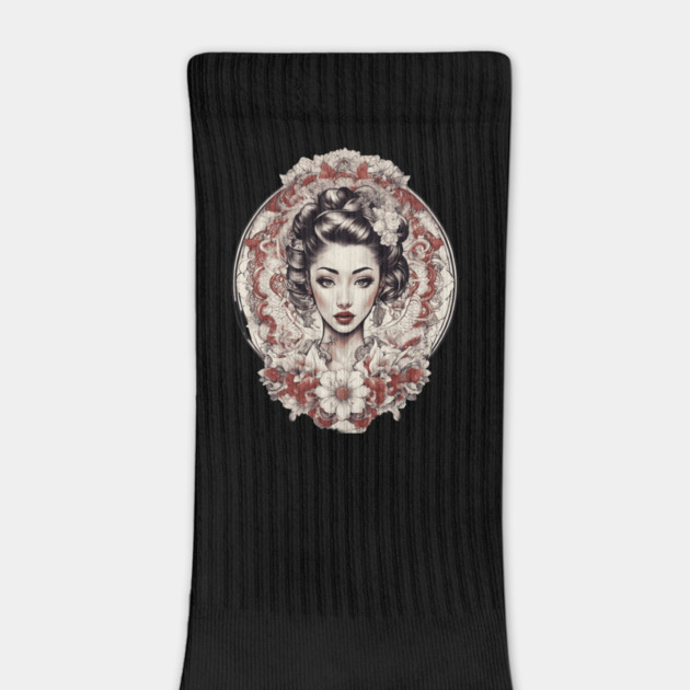 Enchanting Asian Elegant Woman by animegirlnft