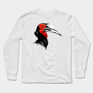 Southern Ground Hornbill Long Sleeve T-Shirt