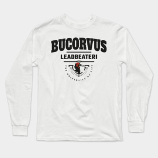 Bucorvus leadbeateri (Southern Ground Hornbill) Long Sleeve T-Shirt
