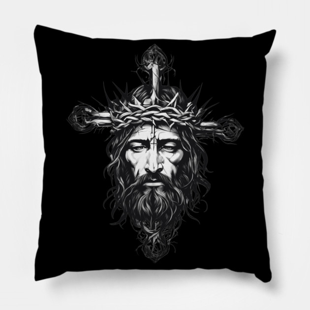 Jesus Christ the Light of the World Pillow by animegirlnft