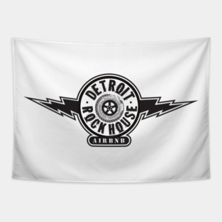 Detroit Rock House Tapestry