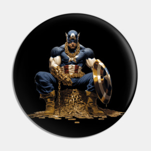CAP GANGSTER Pin