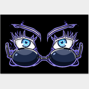 Gojo Eyes Posters and Art