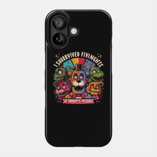 I Survived Five Nights at Freddy's Pizzeria Phone Case
