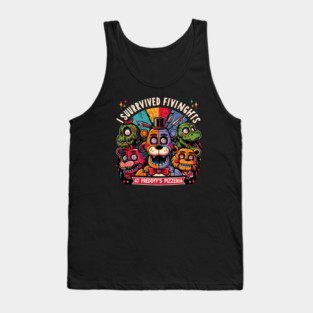 I Survived Five Nights at Freddy's Pizzeria Tank Top