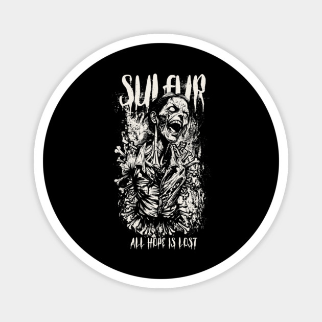 SULFUR Magnet by artslaves