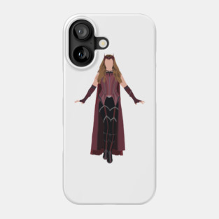 Red magic girl Phone Case